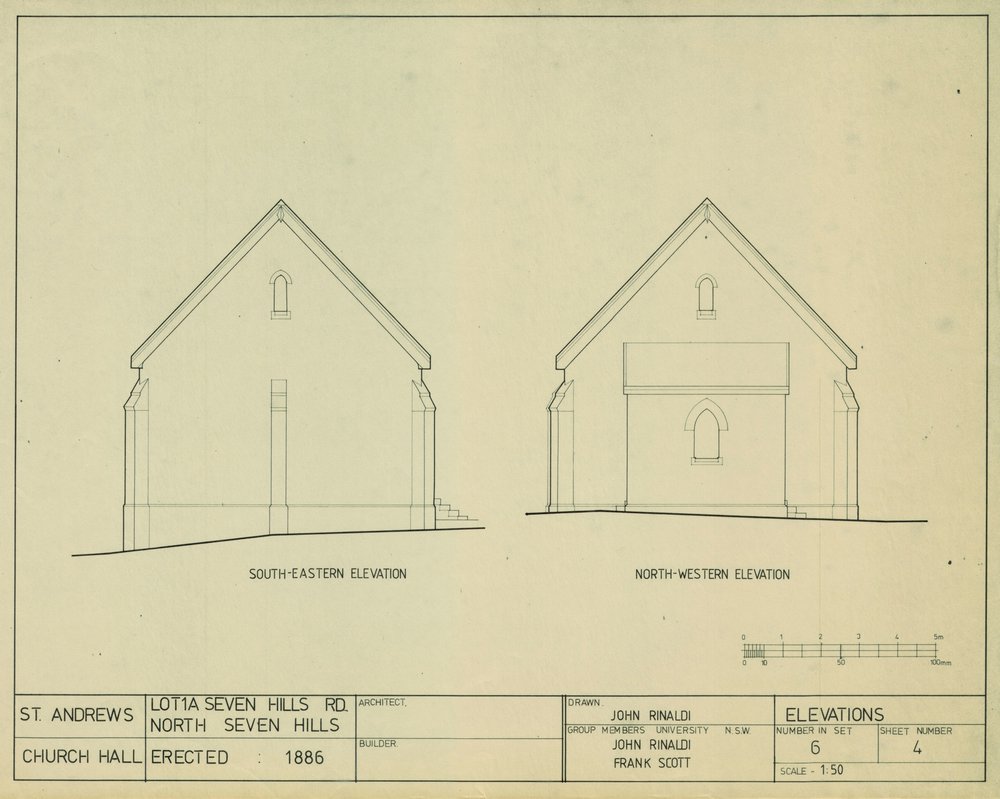 St Andrew's Church of England Hall, Seven Hills