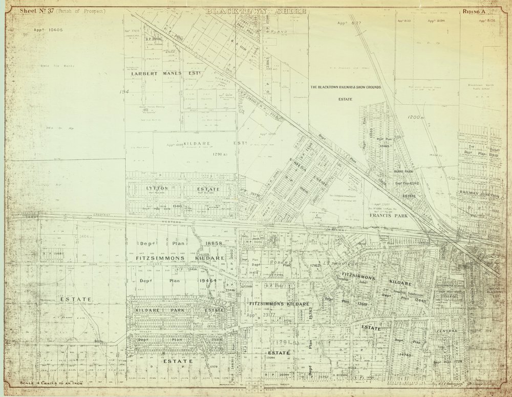 Parish of Prospect, Blacktown Shire. Sheet number 37