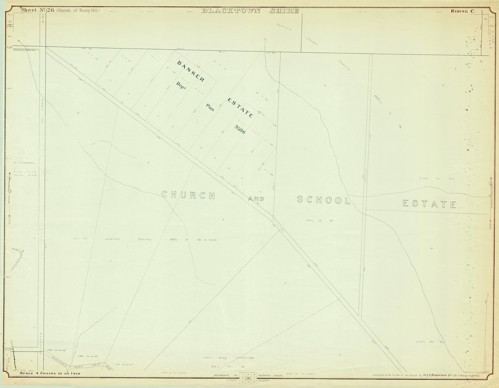 Parish of Rooty Hill, Blacktown Shire. Sheet number 26