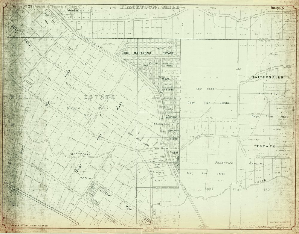 Parish Prospect &amp; Gidley, Blacktown Shire. Sheet number 29