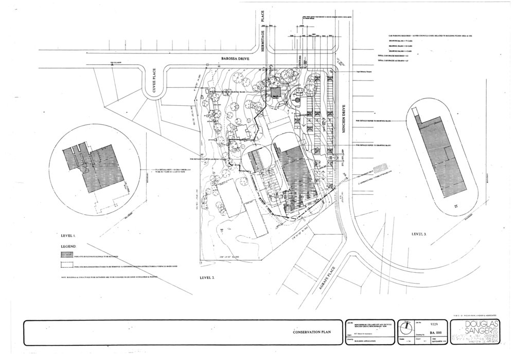 Conservation plan, Minchinbury Cellars 