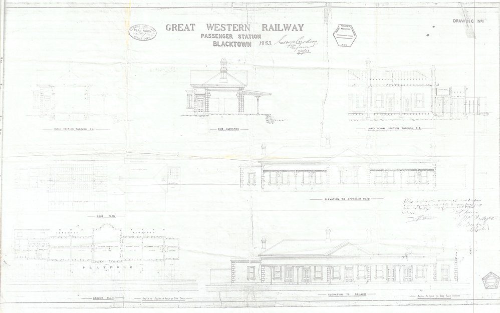 Great Western Railway - Passenger Station Blacktown