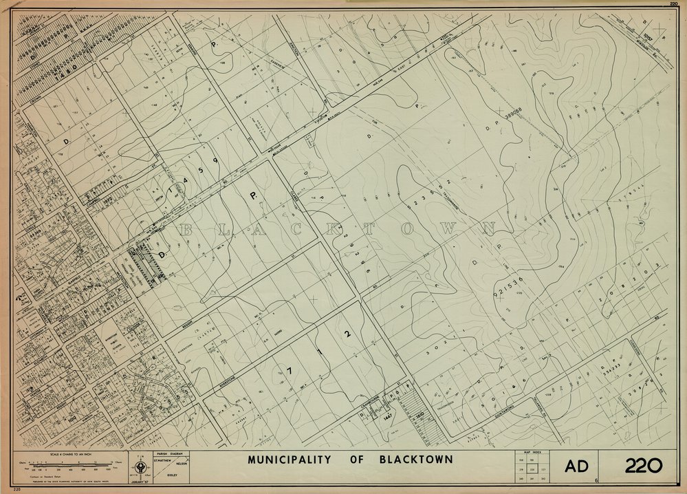 Municipality of Blacktown, Map 220