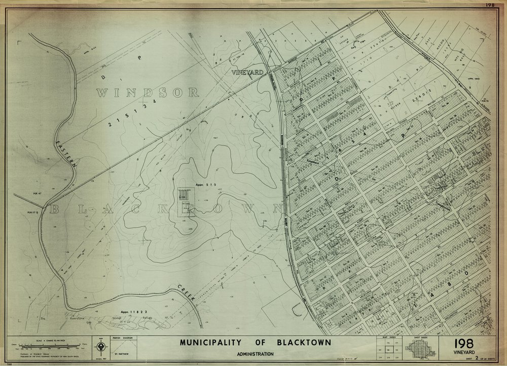 Municipality of Blacktown, Map 198