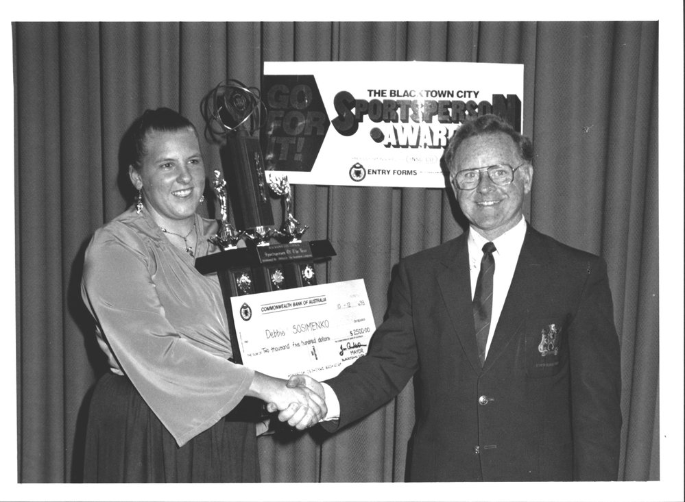 Blacktown City Sportsperson of the Month Awards, December 1993