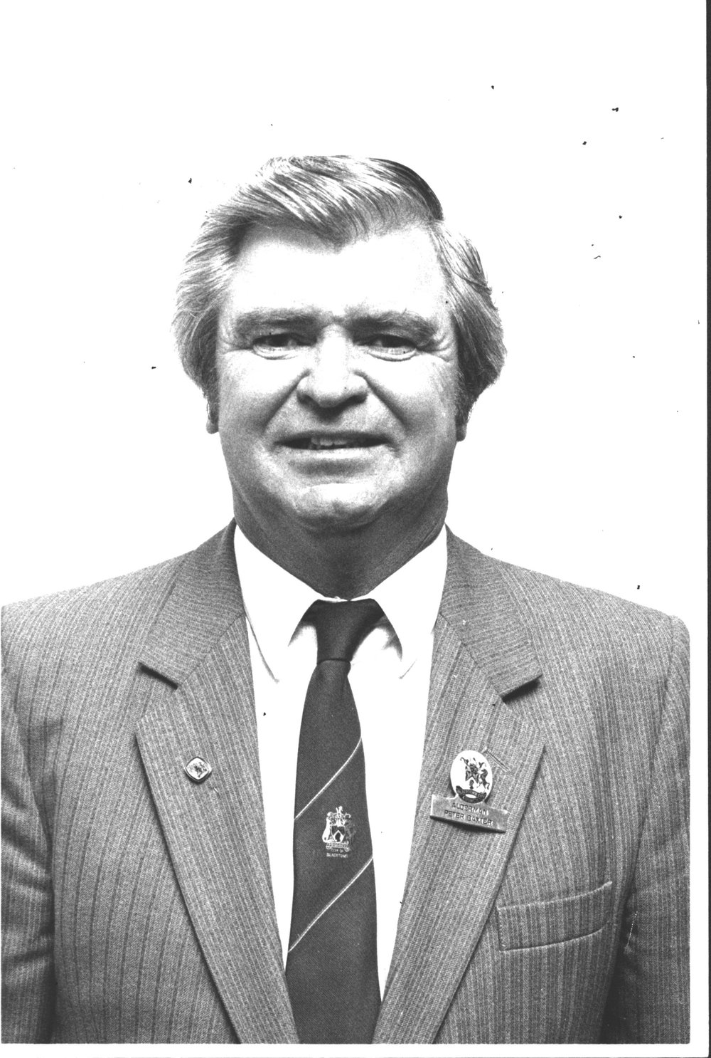 Portrait of Alderman Peter Baxter