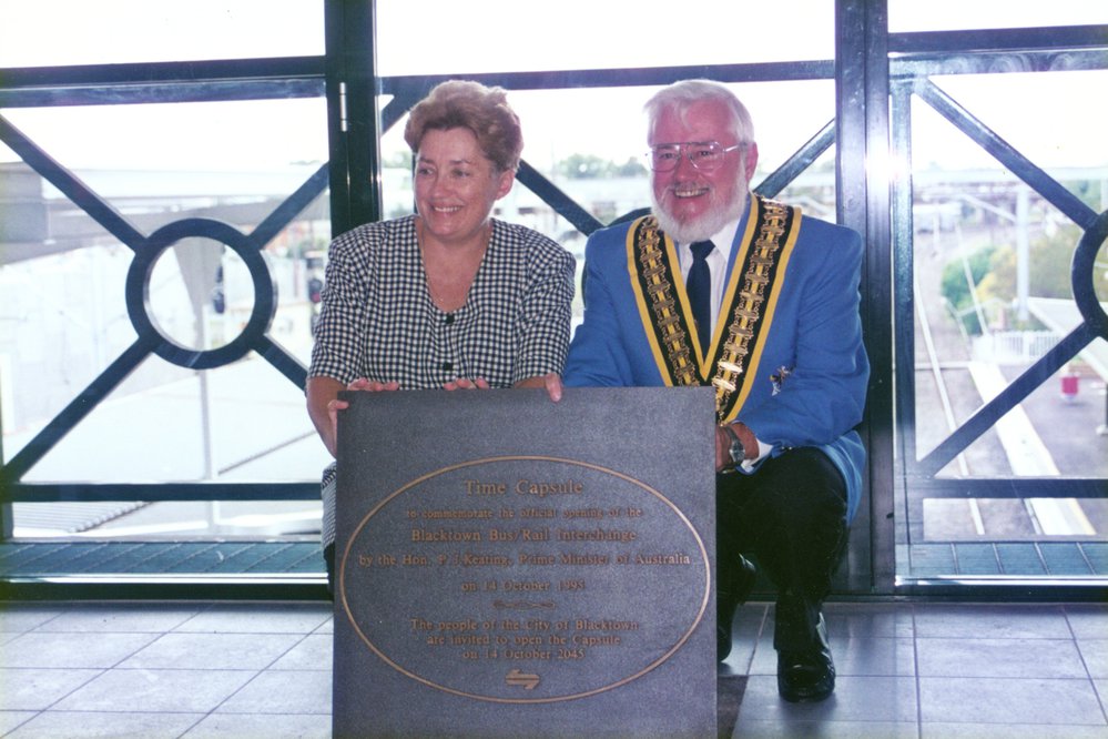 Blacktown Bus/Rail Interchange Time Capsule