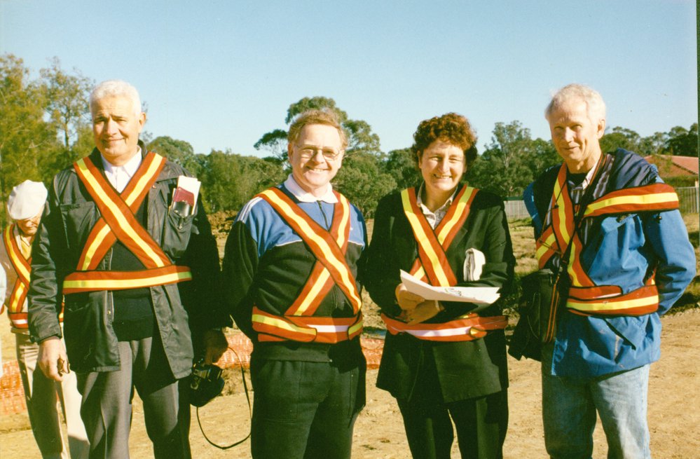 Officals at a Blacktown City Council Development