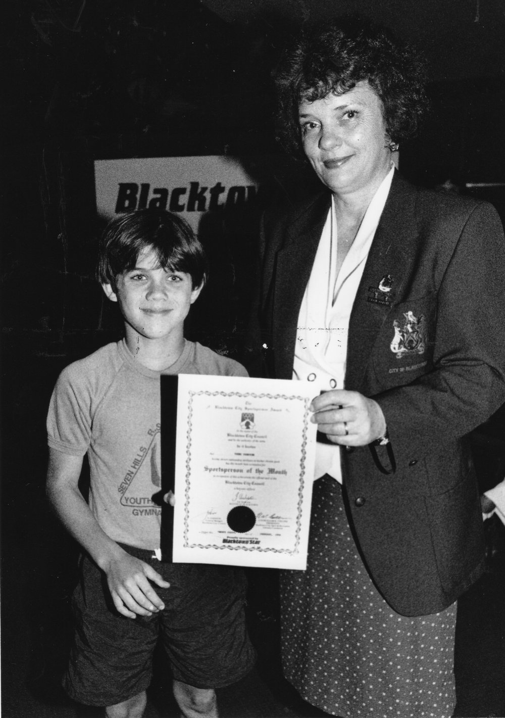 1994 Blacktown City Sportsperson Award