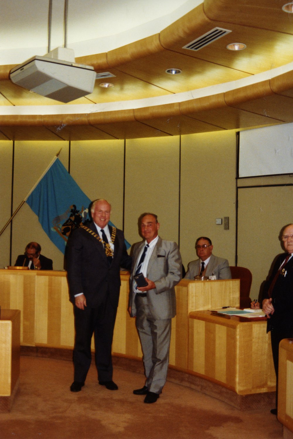 Retirement of Reginald Grebert,  1991