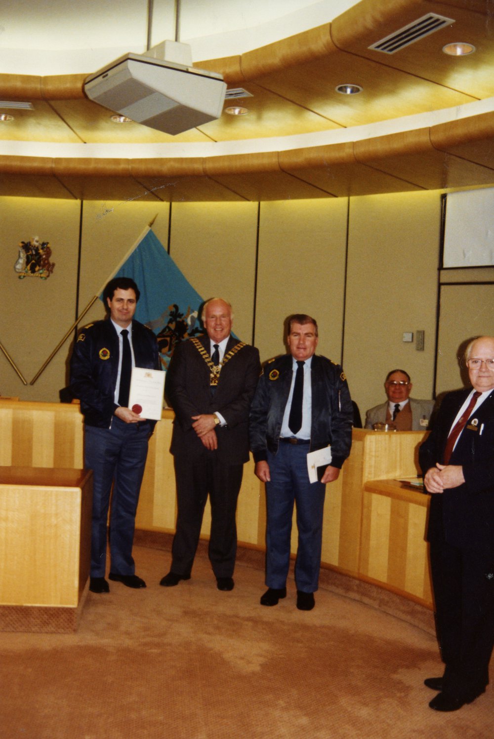 Presentation by Mayor Leo Kelly, 1991