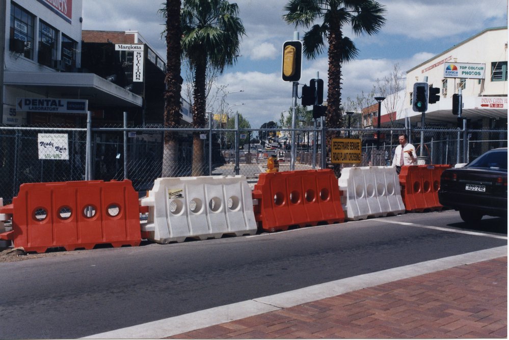 Blacktown City Mall demolition, 1997