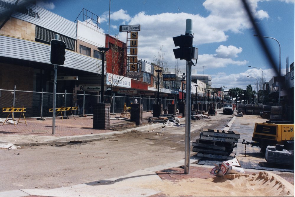 Blacktown City  Mall reconstruction, 1997