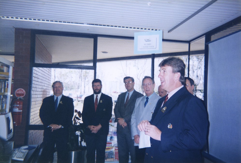Internet Launch at Mt Druitt Library, 1996