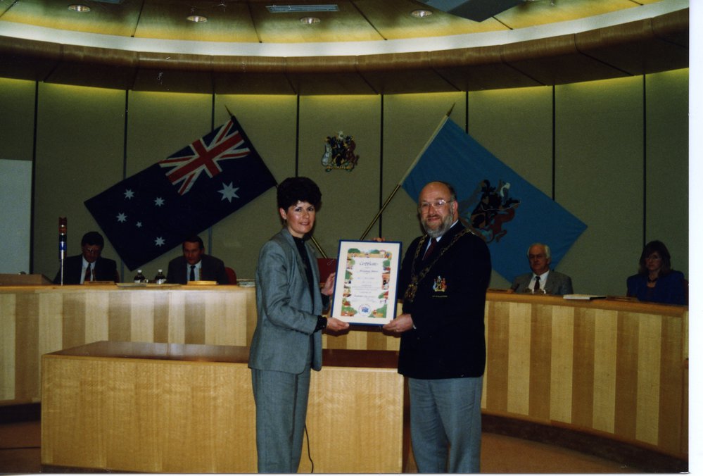 "Keep Australia Beautiful" award presentation