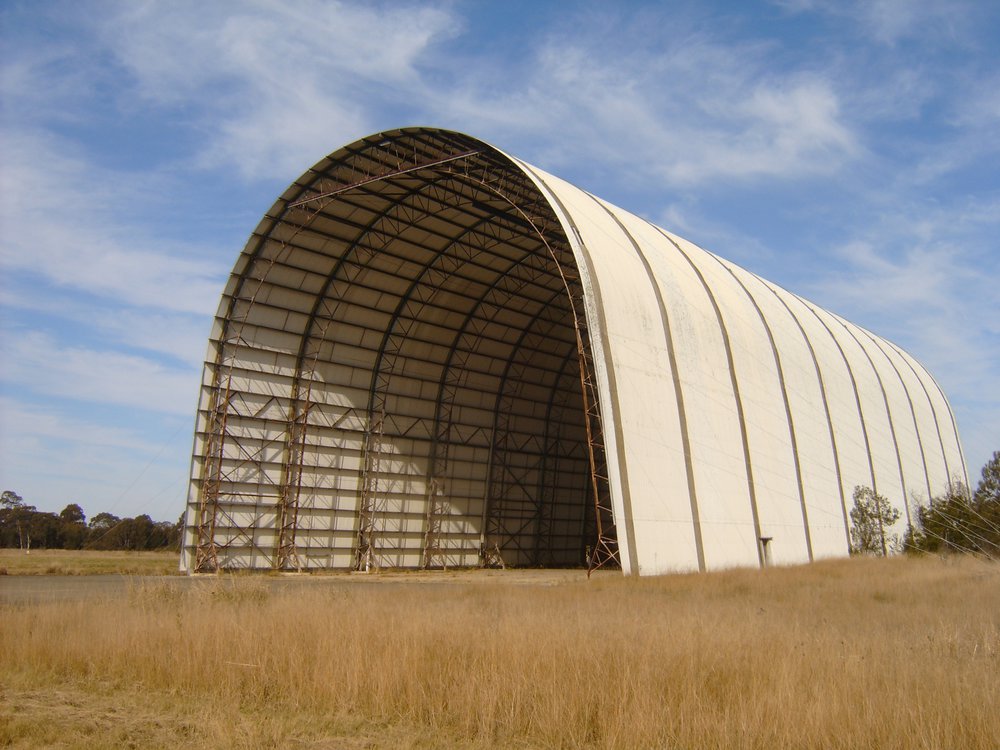 Airship hangar, Schofields Aerodrome
