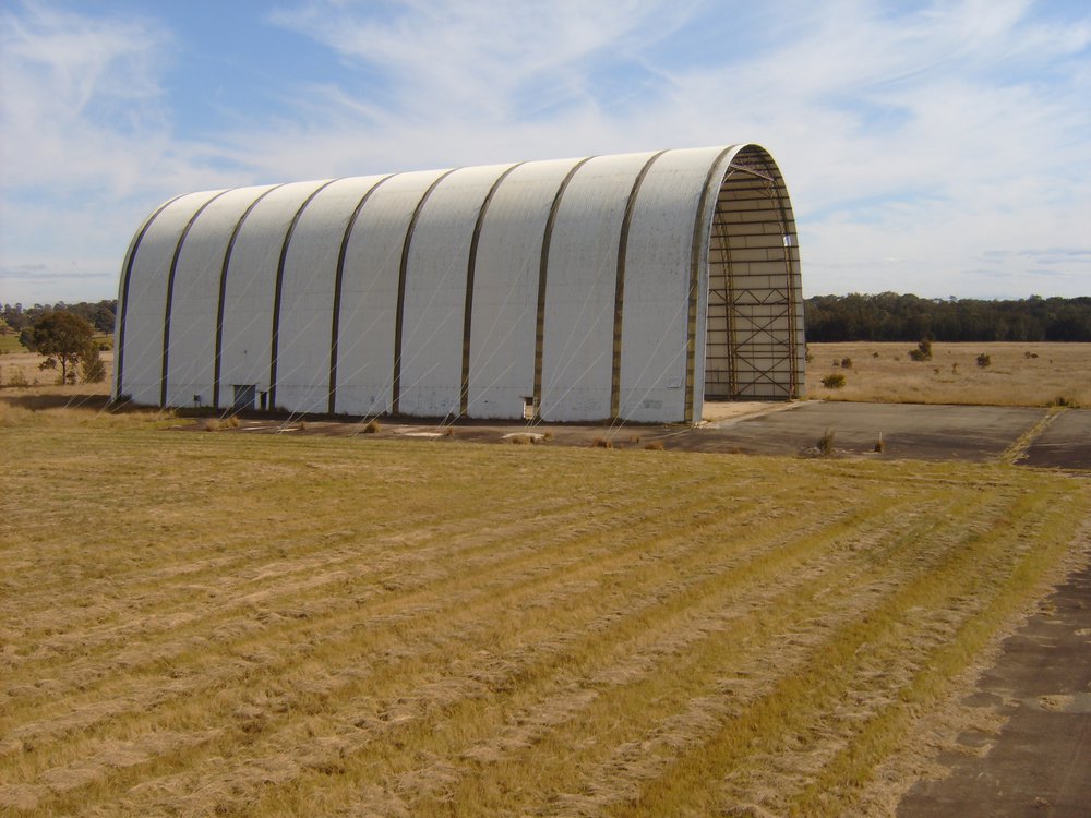 Airship hangar, Schofields Aerodrome