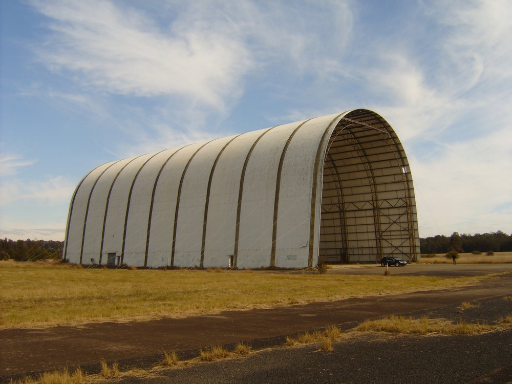 Airship hangar, Schofields Aerodrome