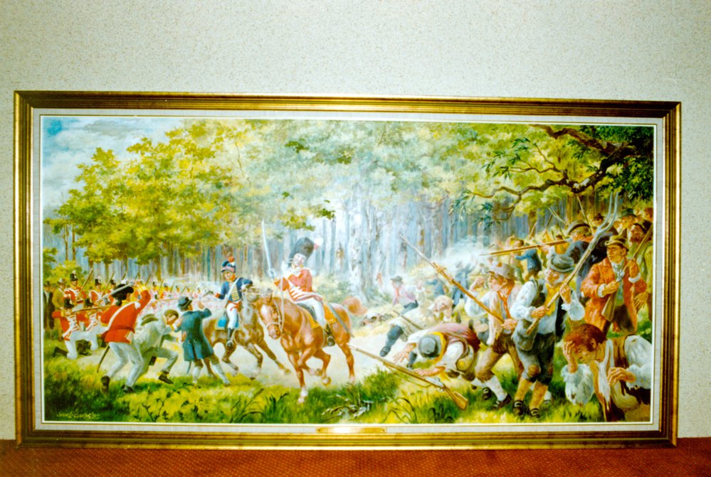 Battle of Vinegar Hill painting