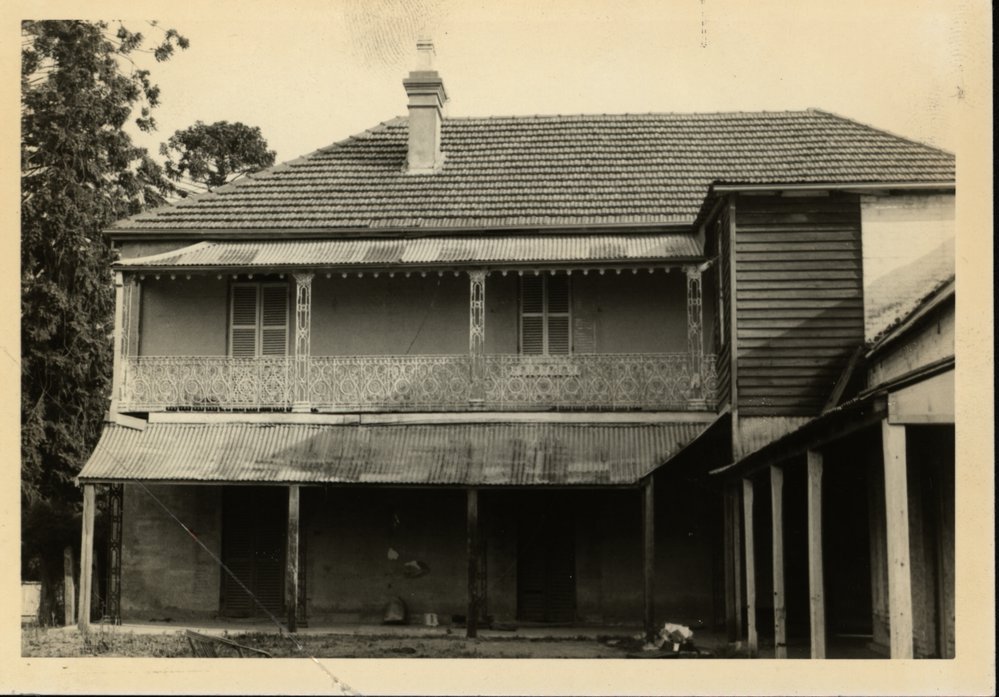 Bella Vista :rear (eastern) side of the house