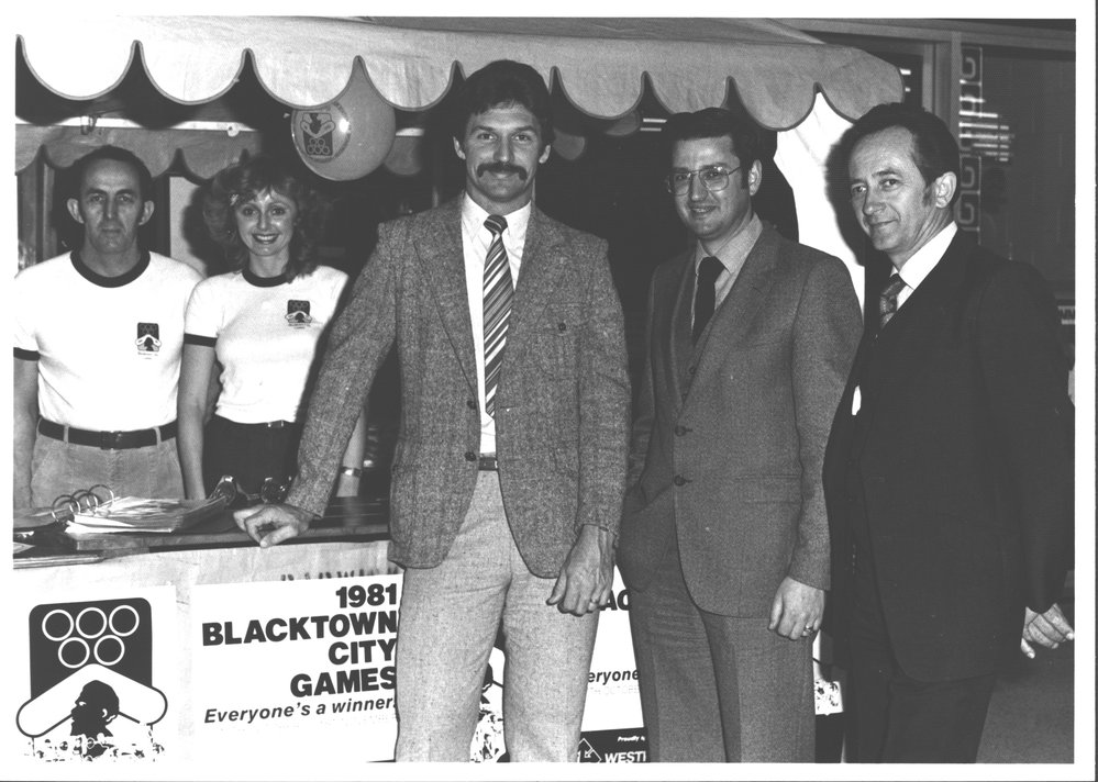 Blacktown City Games - promotional stall