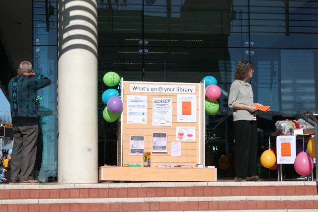 Blacktown City Libraries' stall, Blacktown City Festival