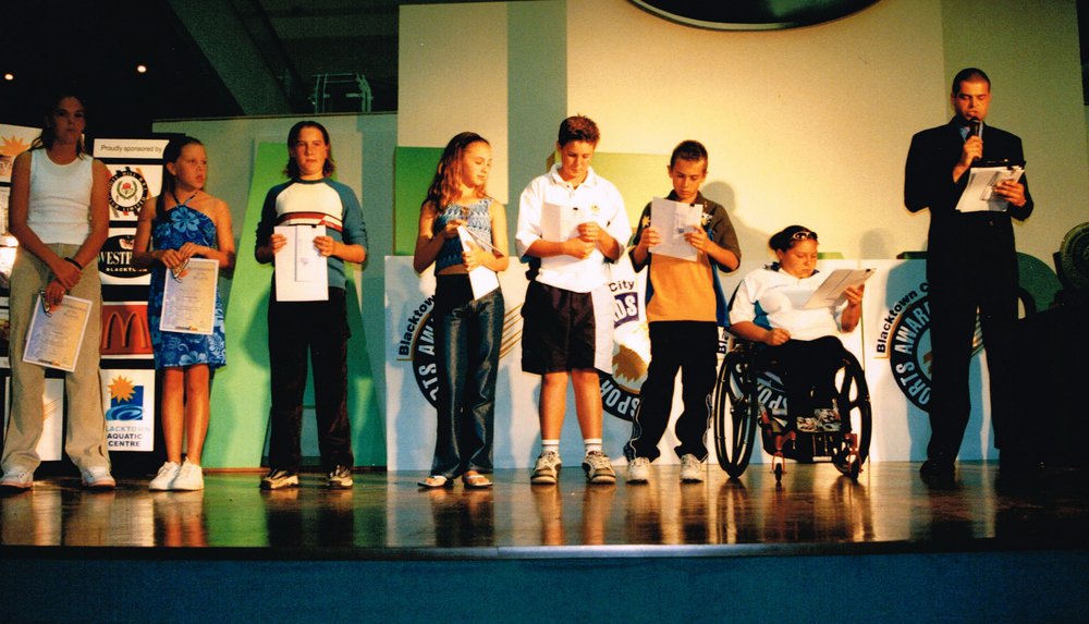 Blacktown City Sports Awards presentation event at Westpoint Shopping Centre