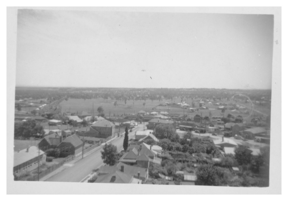 Blacktown looking north, 1948