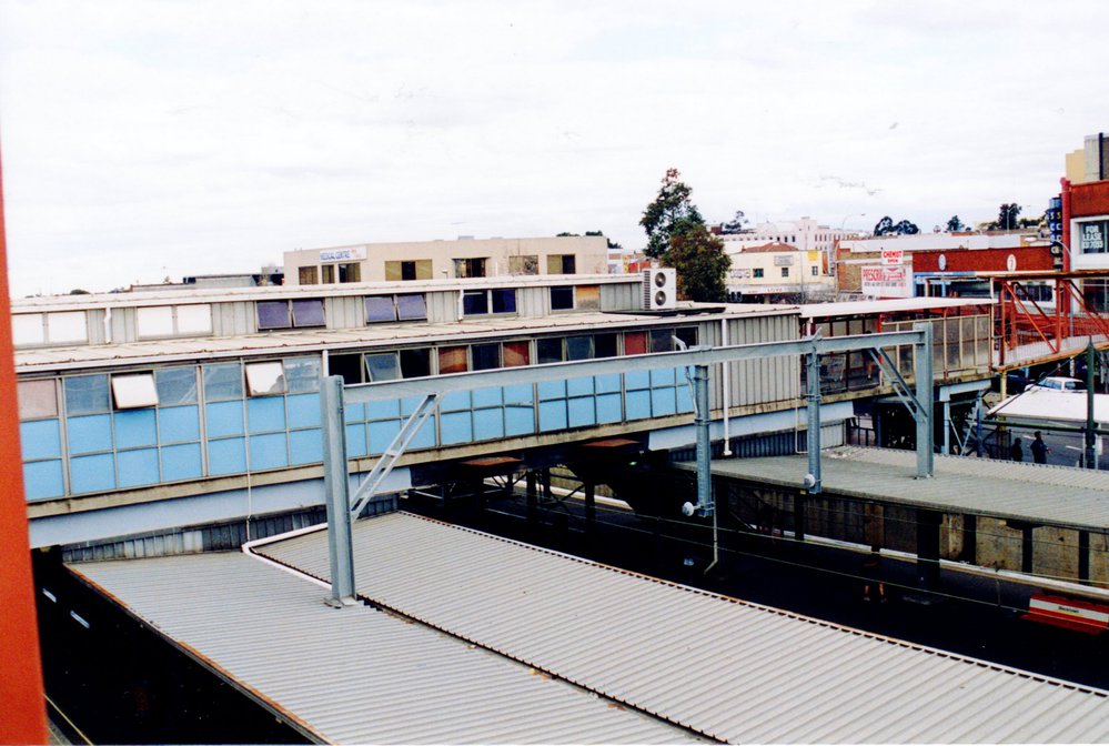Blacktown overhead railway station