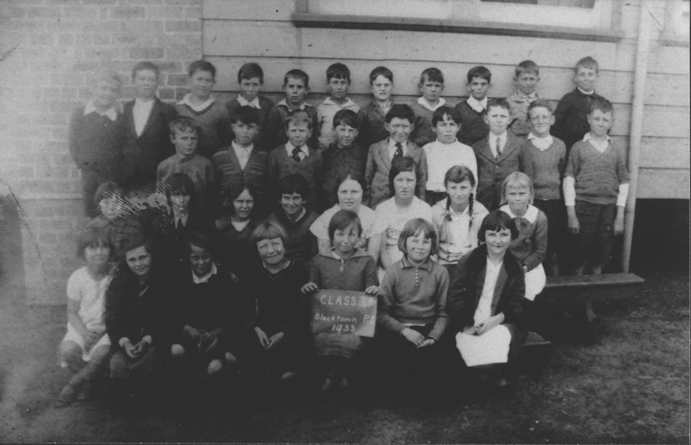 Blacktown Public School, 1933 class 1B