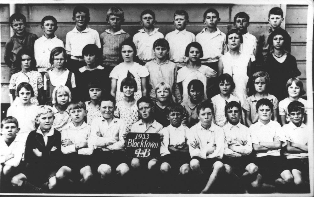 Blacktown Public School, 1933 class 4B