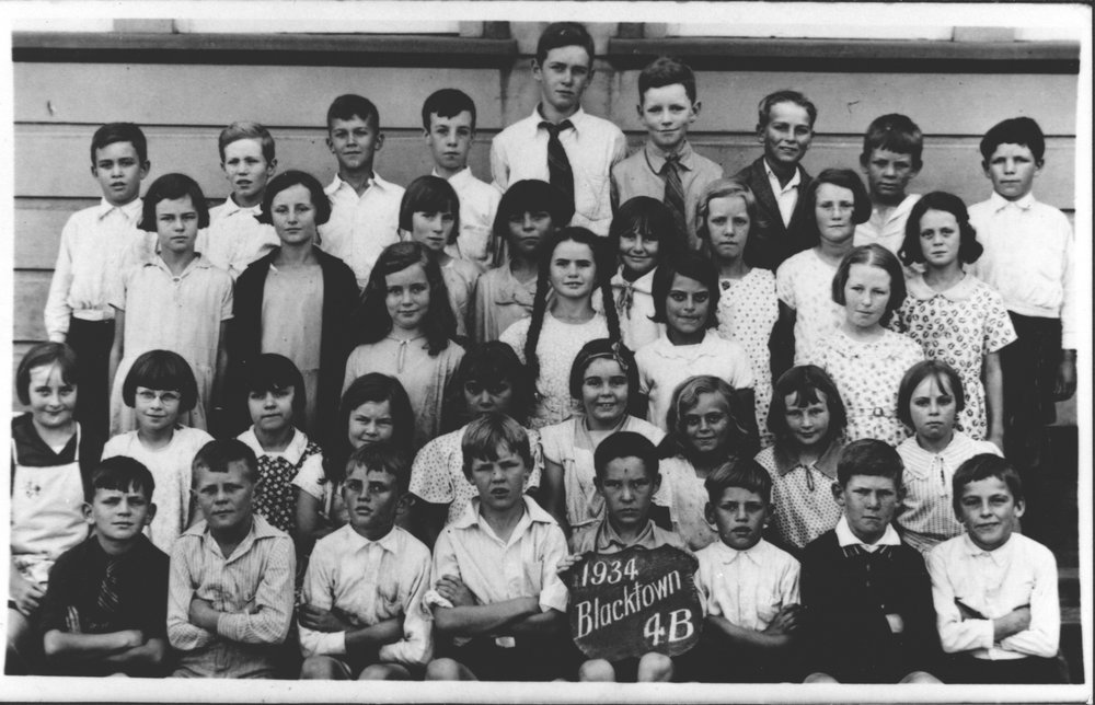 Blacktown Public School, 1934 class 4B