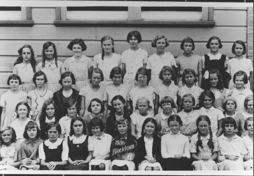 Blacktown Public School, 1936 6th class girls