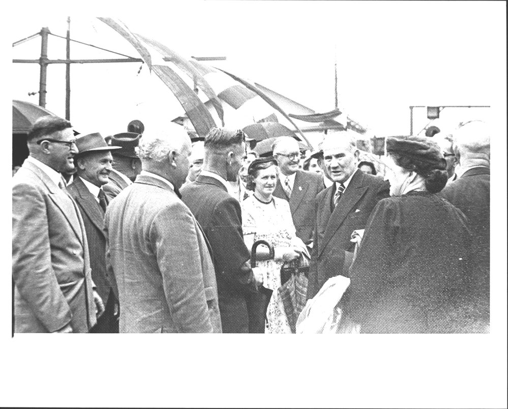 Blacktown railway electrification, 1955