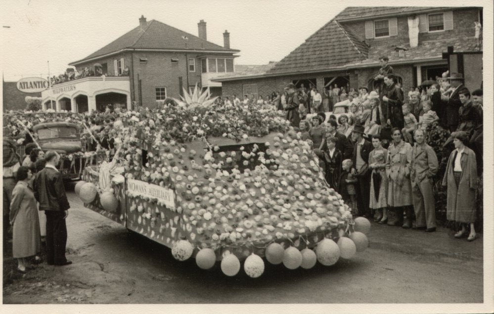 Blacktown railway electrification, 1955