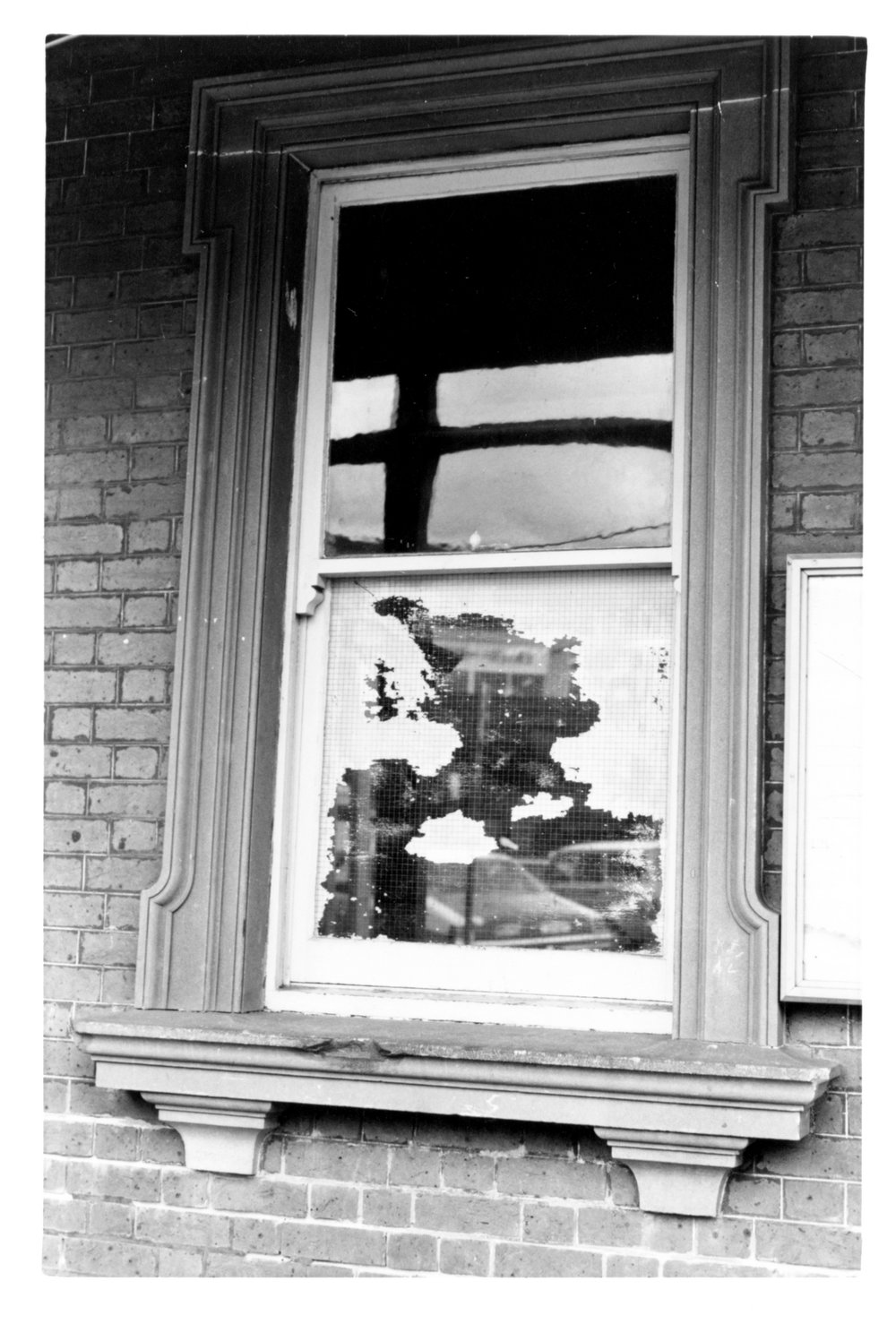 Blacktown railway station window