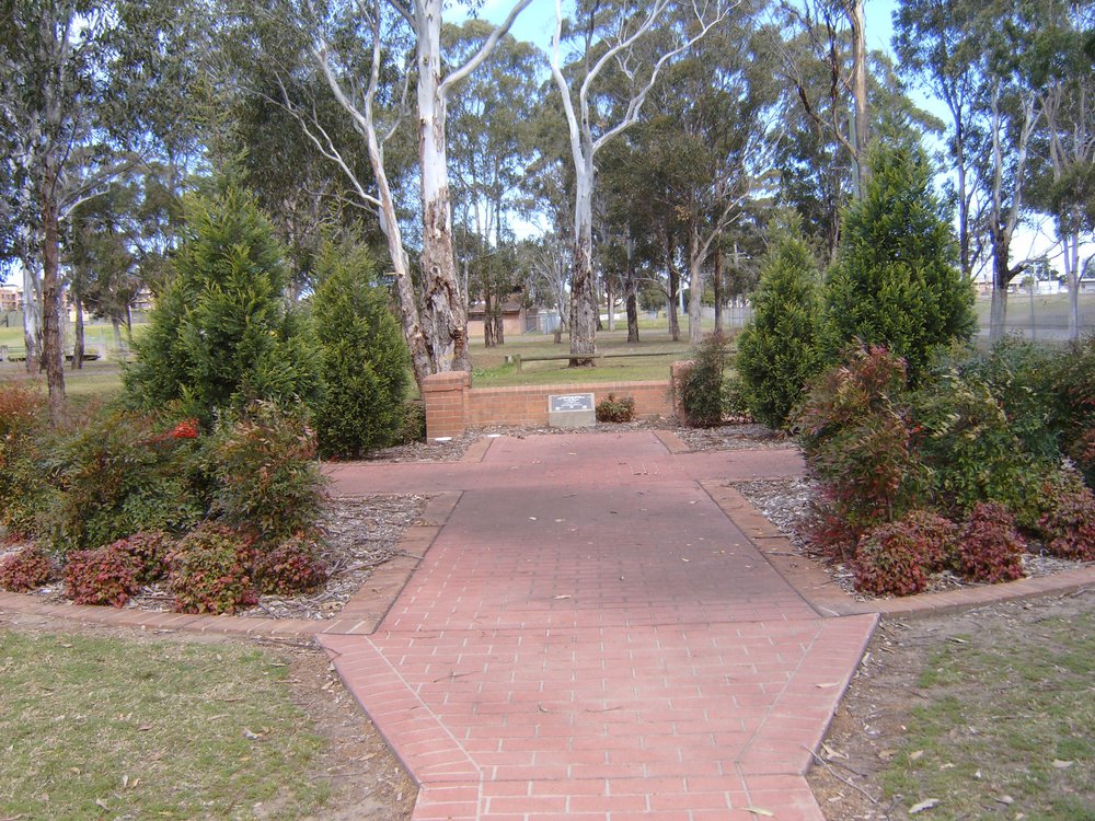 Pope John Paul II Garden at Blacktown Showground, Richmond Road