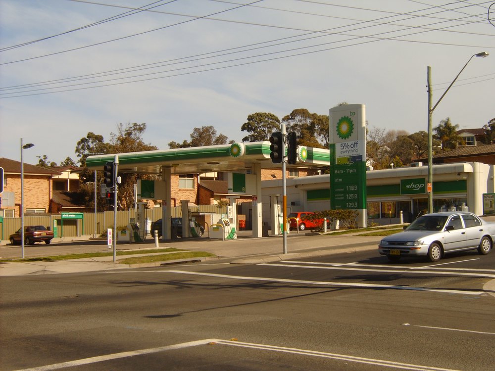 BP Service Station, Walters and Bungarribee Roads, Blacktown