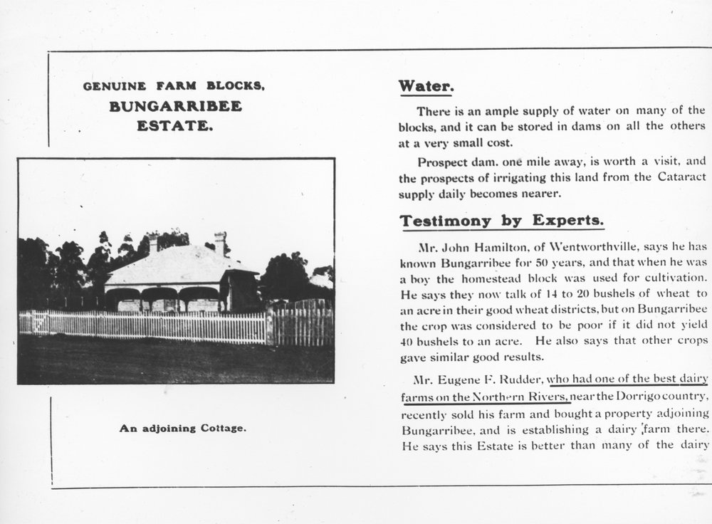 Bungarribee Estate sale brochure