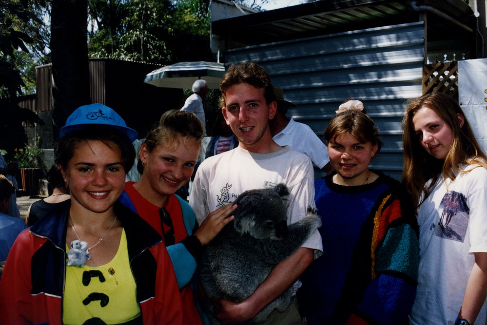 Children from Chernobyl at Featherdale Wildlife Park