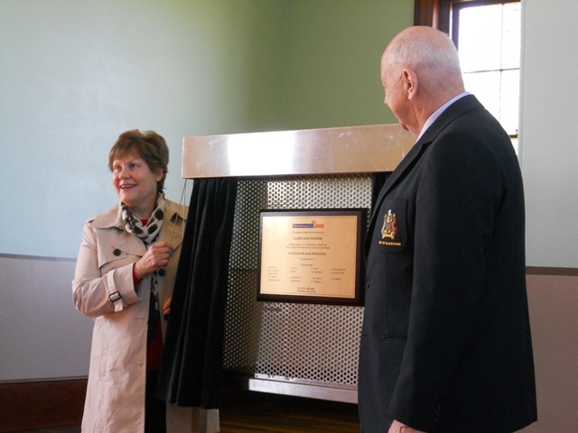Claire Pfoeffer Memorial Plaque