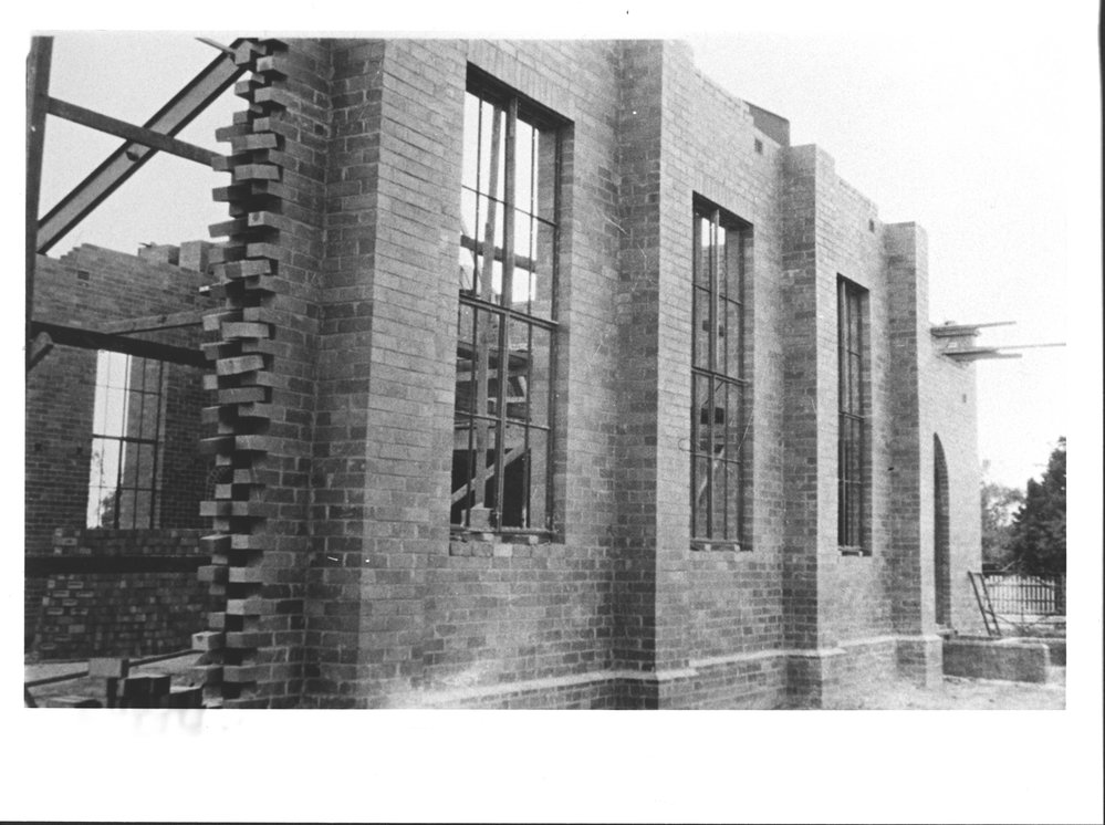 Construction of Christ Church, Flushcombe Road, Blacktown