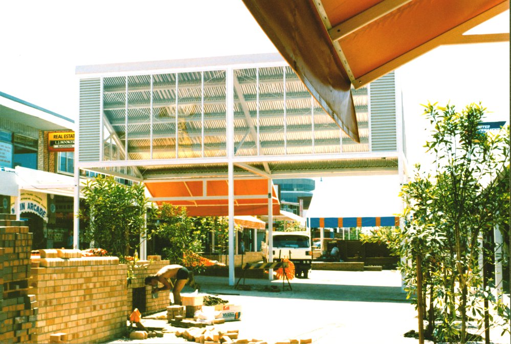 Construction of Stage, Blacktown City Mall