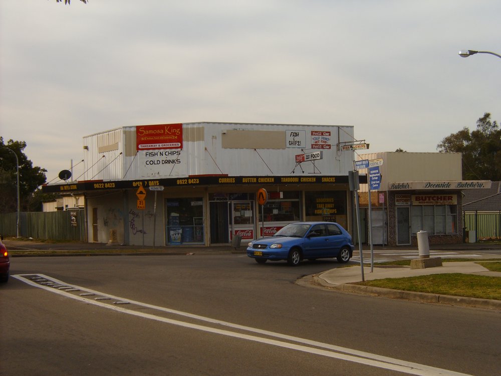 Corner shop and butcher, Kildare Road, Doonside