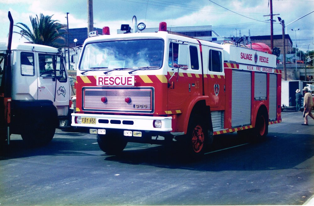 Fire appliance, Blacktown CBD ring road parade