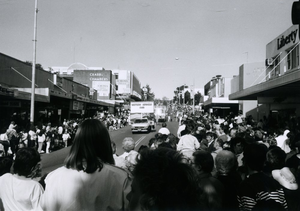 Floats in the Blacktown City Festival parade