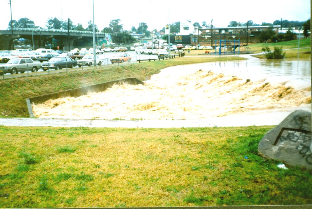 Flooding at Seven Hills