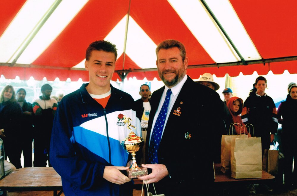 Fun Run trophy presentation | Blacktown Memories