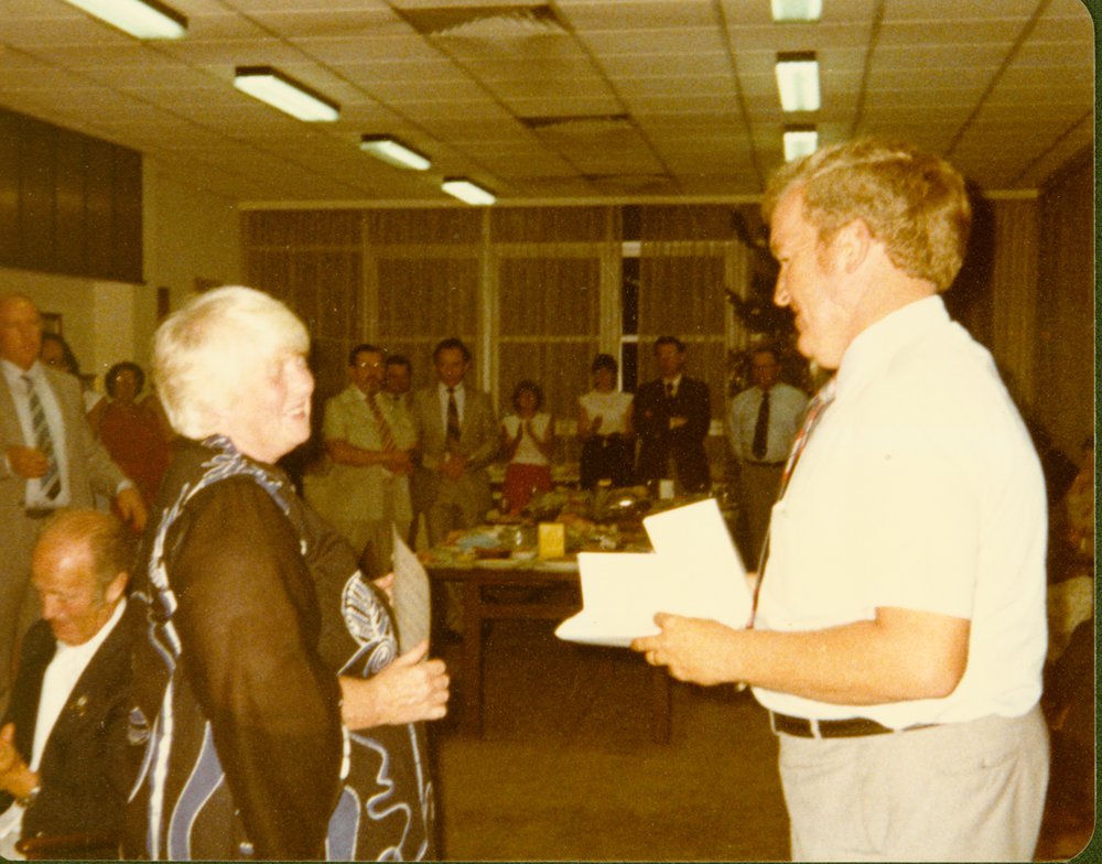 Hazel Hume's farewell
