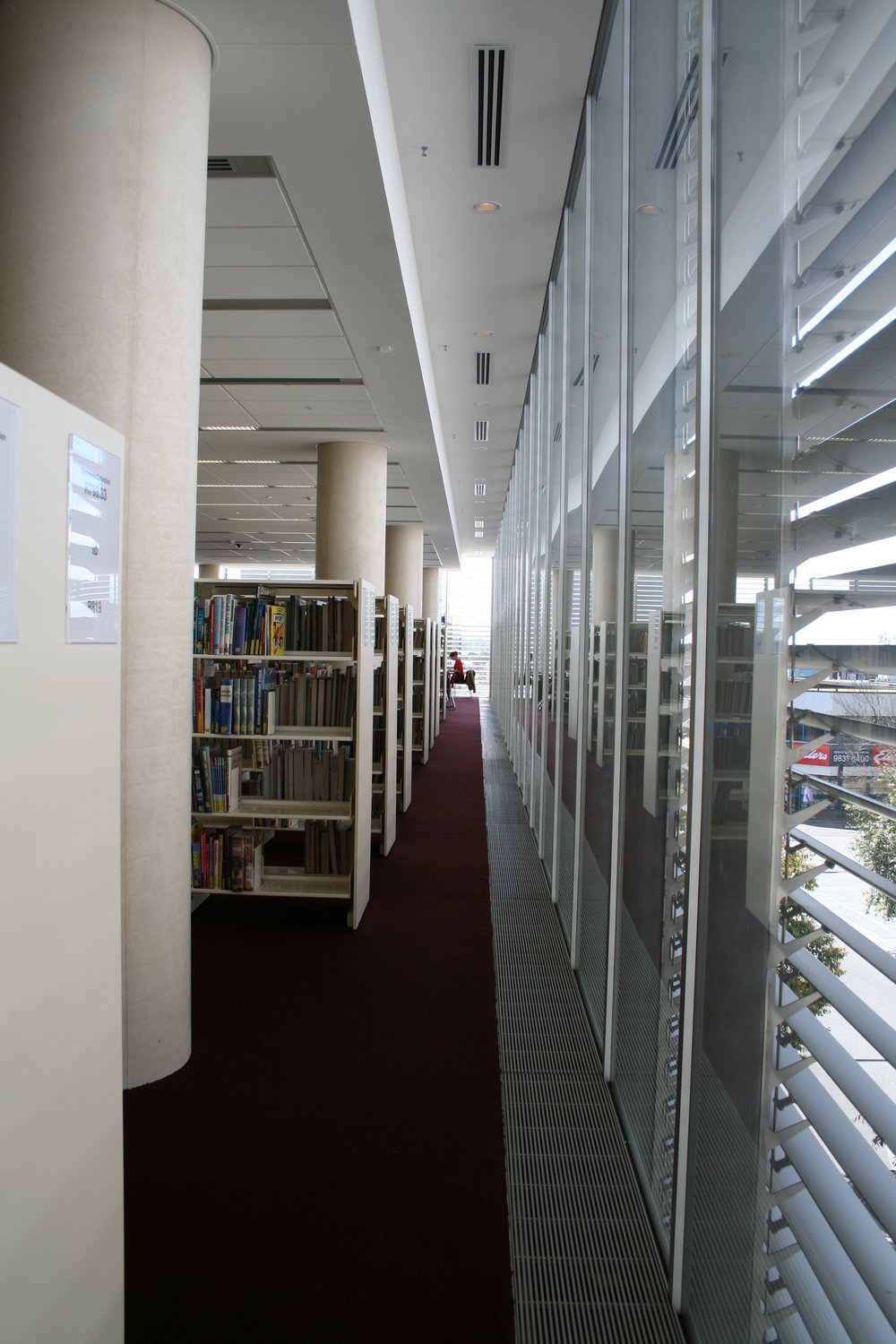 Interior view, Max Webber Library. | Blacktown Memories